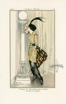 George Barbier French Fashion Prints  1912
Journal des Dames et des Modes