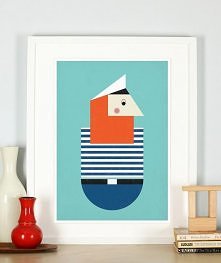 Plakat do pokoju dziecka, pirat, marynarz