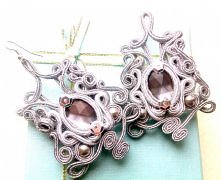 Srebrne kolczyki sutasz. Doskonałe na ślub