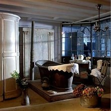 łazienka w salonie ;)