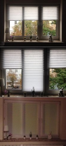 Mój pomysł na okno :) Wszystkie zakupione rzeczy znajdziecie w Ikei, oczywiście poza króliczkiem kupionym w Browarze (symbol Poznania). Na oknach znajdują się plisowane roletki ...