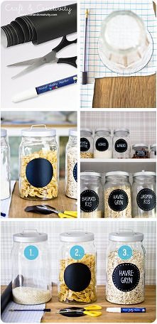 opisywanie słoików