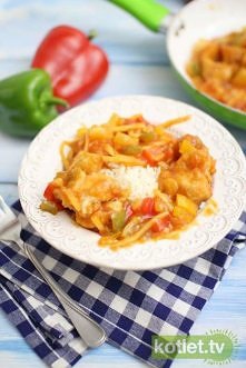 kurczak w sosie słodko-kwaśnym