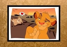 Plakaty.
Pomysł na:
Króla Lwa! ;)