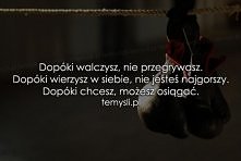 Dopóki chcesz, możesz zmien...