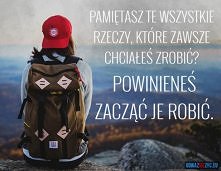 Zacznijmy spełniać marzenia ...