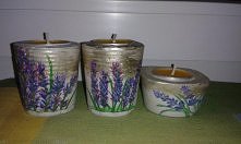 DIY
Moje własnoręcznie zrobione świeczniki z gipsu ceramicznego:) Odlewy z kubków plastikowych