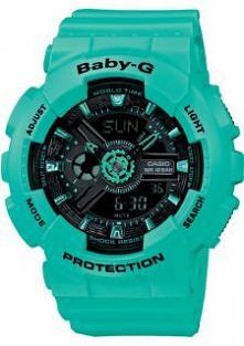 Turkusowy zegarek Baby-G.