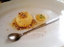 Deser z ricotty z miodem i musem gruszkowo- imbirowym - przepis na blogu (: