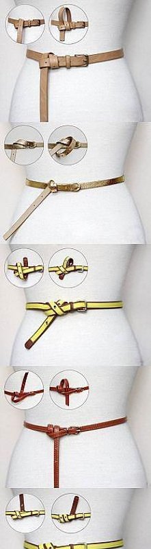 sposoby na za długi pasek