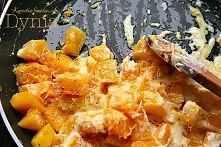 Fettuccine z dynią i masłem