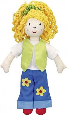 Lala szmacianka z szafa i ubrankami kolory-marzen.pl