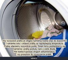 Jak usunąć kamień z pralki?