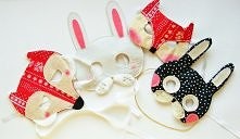 Maski dla dzieci Halloween. Handmade by Lady Stump.