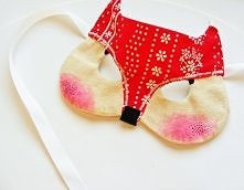 Maski dla dzieci Halloween. Handmade by Lady Stump.