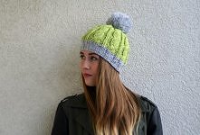 Czapka dostępna na portalu "DaWanda" nick Barabell