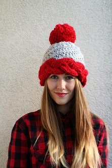 Czapka dostępna na portalu "DaWanda" nick Barabell