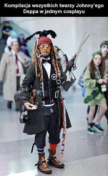 kompilacja wszystkich twarzy Johnny'ego