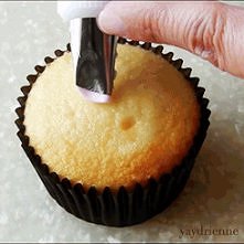 dekoracja babeczki :)