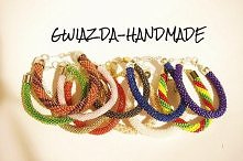 bransoletki szydełkowo-kora...