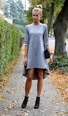 Szara sukienka sukienkowo.pl