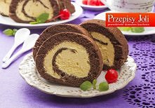 ZEKOLADOWA ROLADA Z AJERKONIAKIEM – idealna rolada z odrobiną ajerkoniaku. 
Składniki:
Biszkopt

    4 jajka
    100 g cukru
    100 g mąki pszennej
    ¾ łyżeczki proszku do pi...