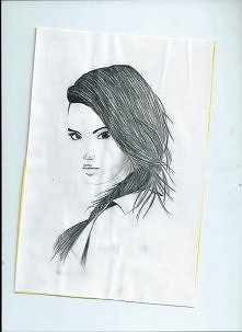 trochę klej widać, bo rysunek z konkursu, no ale ... :)