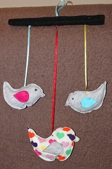 Ptaszki - mobil, karuzela