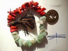 bransoletka z frędzlem i pr...