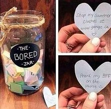 wspomnienia na serduszkach w słoiku :)