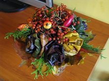 Bukiet jesienny z liści