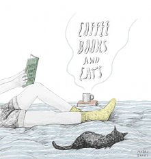 coffee books and cats :)