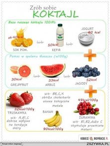 Koktajle owocowe