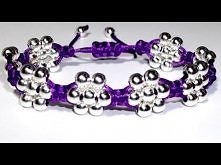 COMO HACER UNA PULSERA CON FLORES DE CUENTAS O ABALORIOS. TUTORIAL DIY