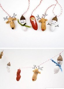 dekoracje z orzechów