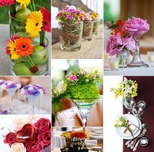 Propozycje przystrojenia stołu weselnego... ;)