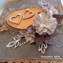 Piękna jesienna #kartka z naszego zestawu #autumn #scrapbooking