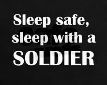 śpi któraś ze swoim żołnier...