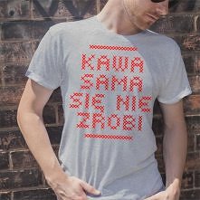 Kawa sama szara Męska