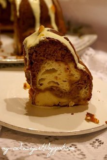 Babka piernikowo-sernikowa