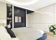 Projekt luksusowej sypialni w rezydencji w Jaroszowej Woli.