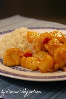 Kurczak słodko-kwaśny domow...