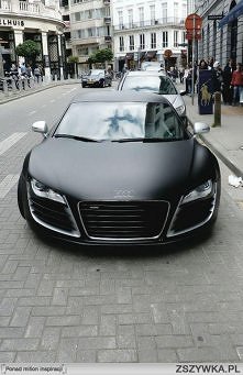 Matowe autko ;) Audi <3