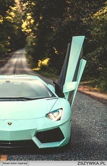 Lamborghini miętowe <3