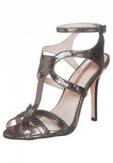 Buffalo - Buffalo Sandały na obcasie szary