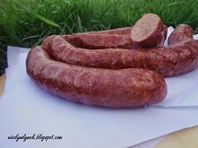 Domowa wędzona kiełbasa