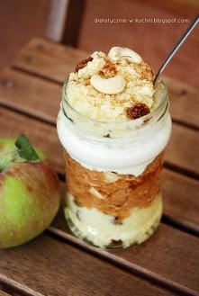 kasza jaglana z jabłkami i ...