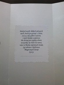 kartka świąteczna w pudełec...
