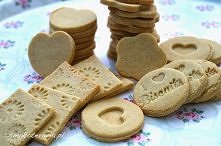 Ciastka migdałowo miodowe bg