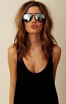 Hair, Lips, Sunglasses
